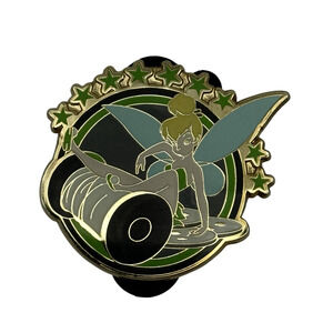 Disney TinkerBell Spool of Thread & Buttons Pin